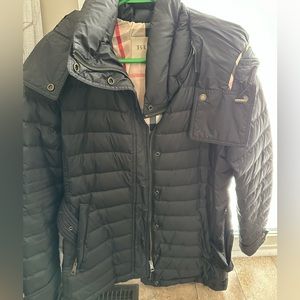 Womens Burberry Puffer Winter Coat